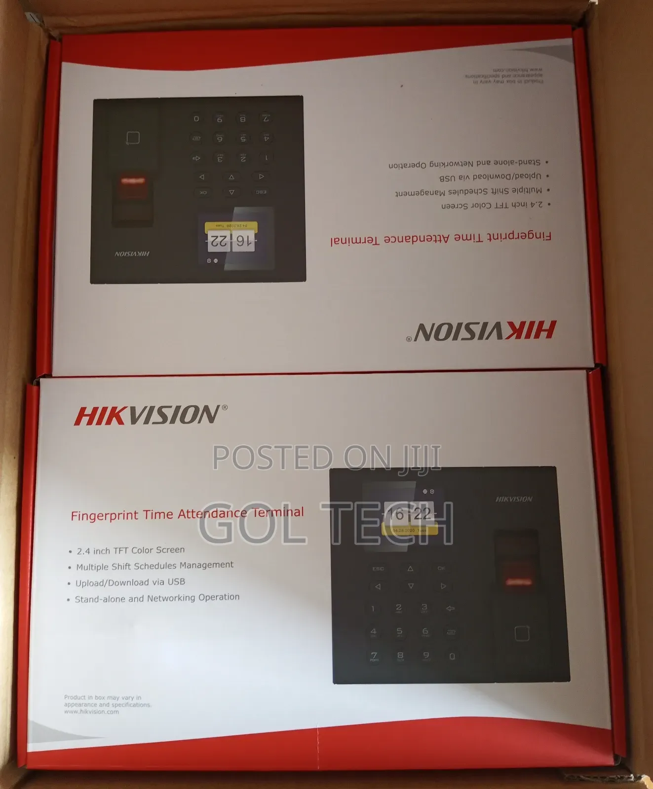 Finger Print Time Attendance Hikvision Ds-K1a8503mf-B