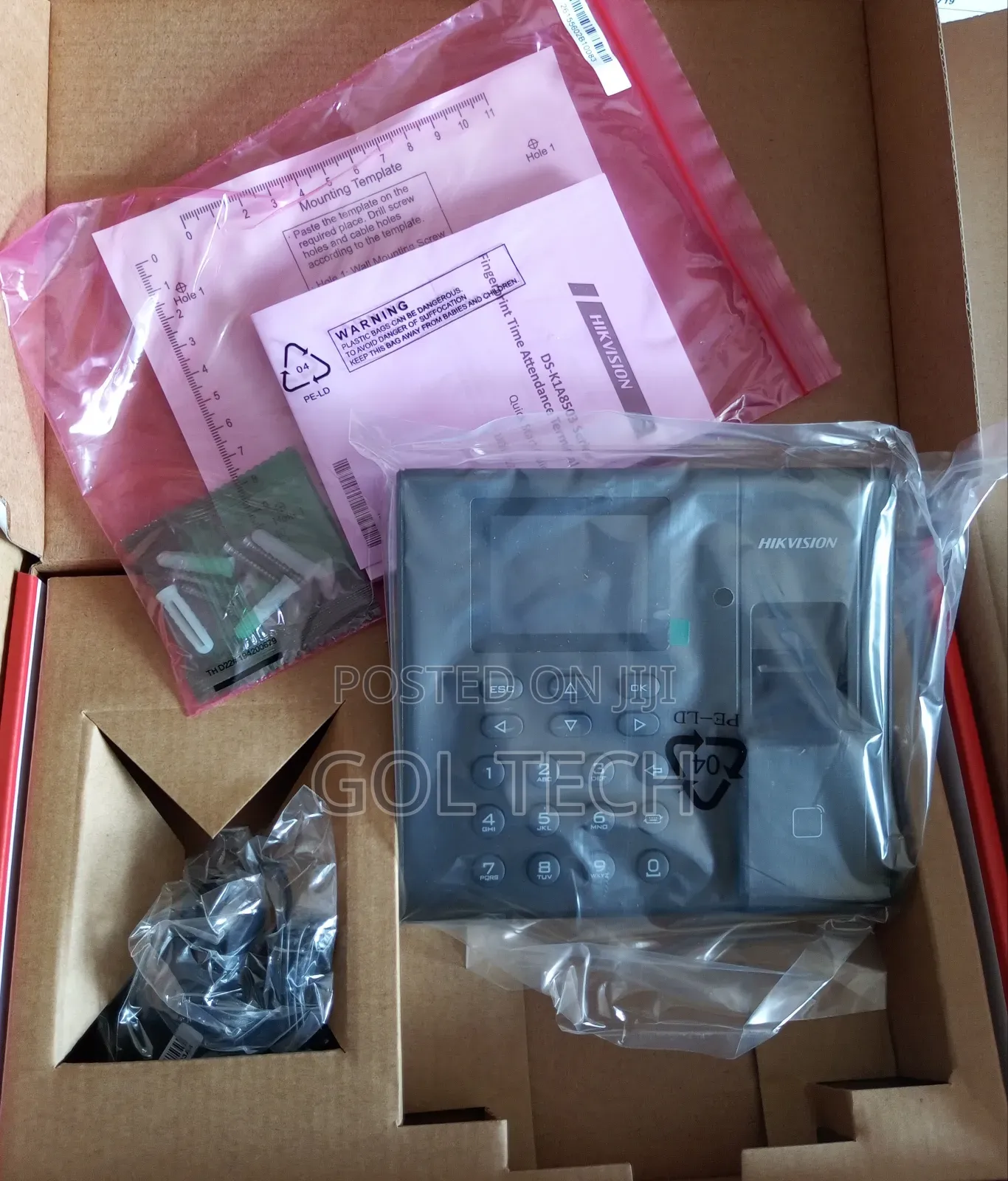 Finger Print Time Attendance Hikvision Ds-K1a8503mf-B