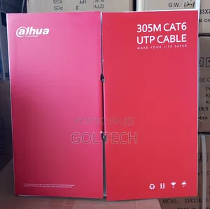 Dahua Cat6 Full Copper Cable 305m Utp Pfm920i-6un-C 1000ft