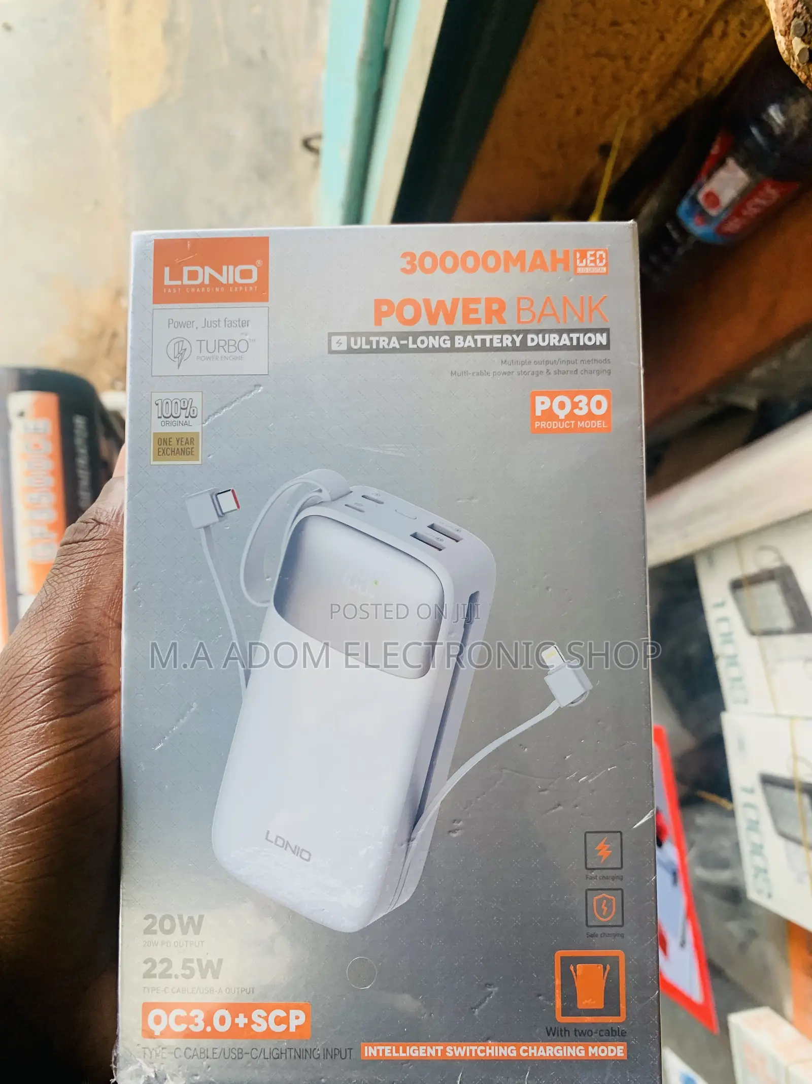 Original Ldnio 30000 Mah Power Storage Bank