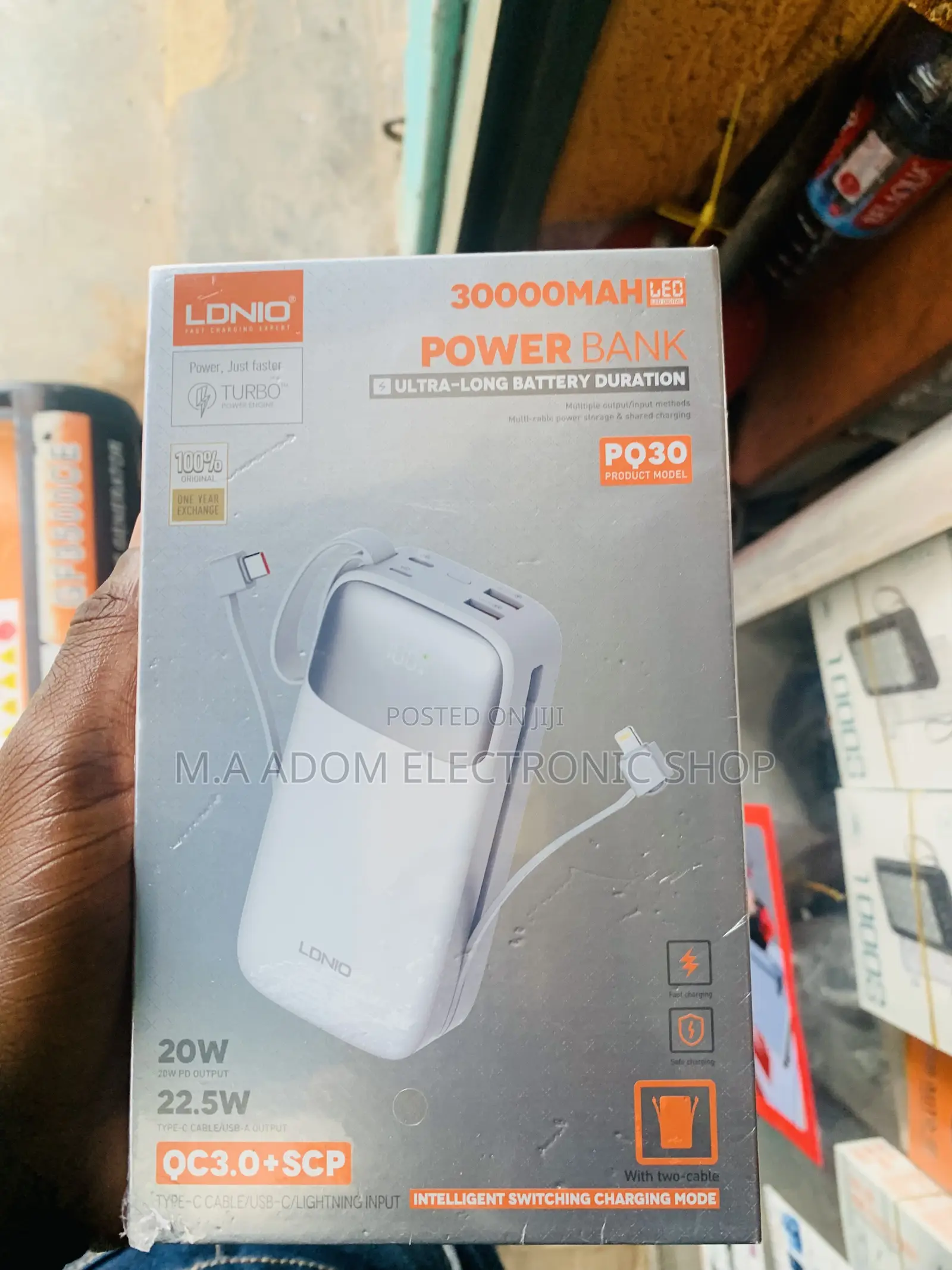 Original Ldnio 30000 Mah Power Storage Bank
