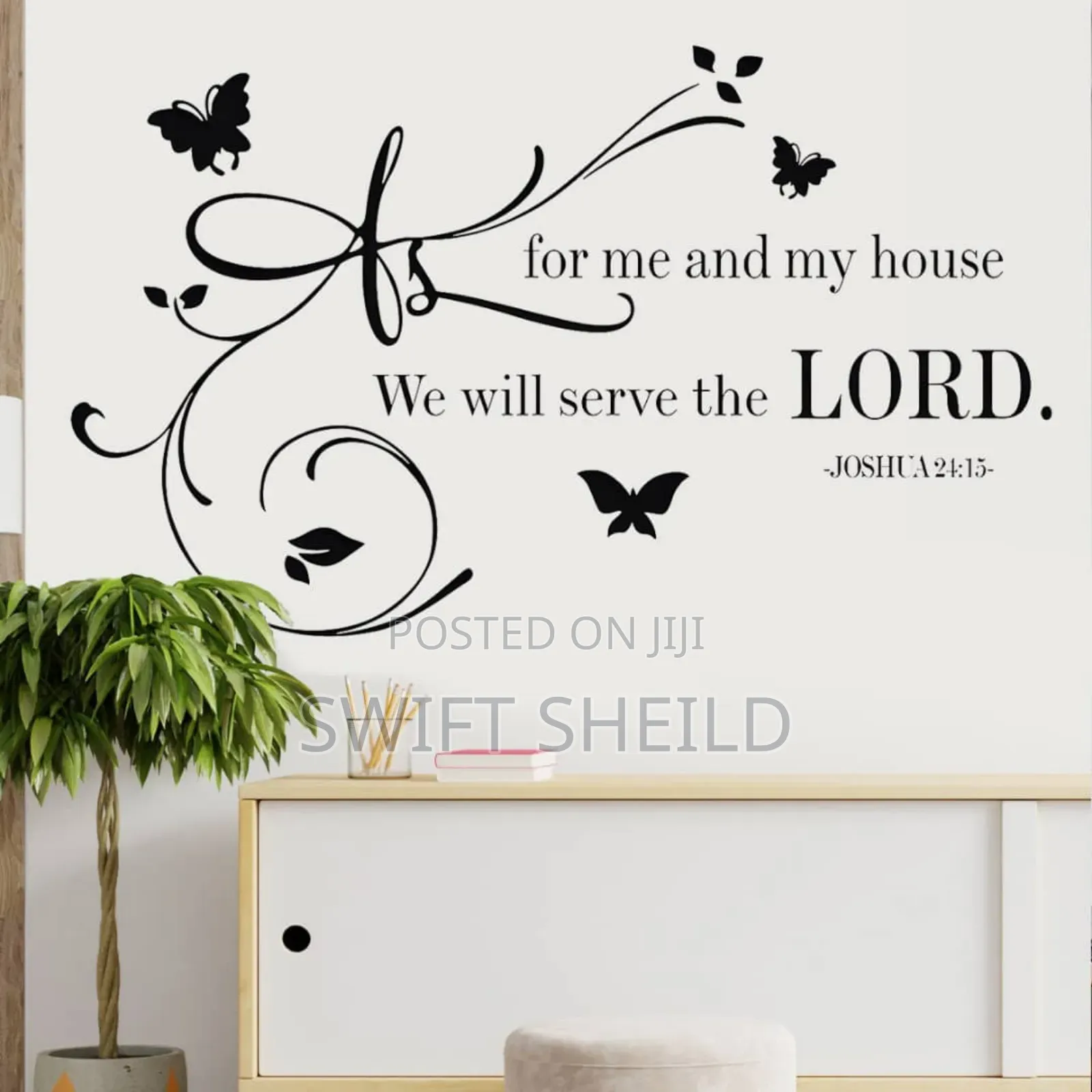 Scriptural Sticker(Josh 24:15)