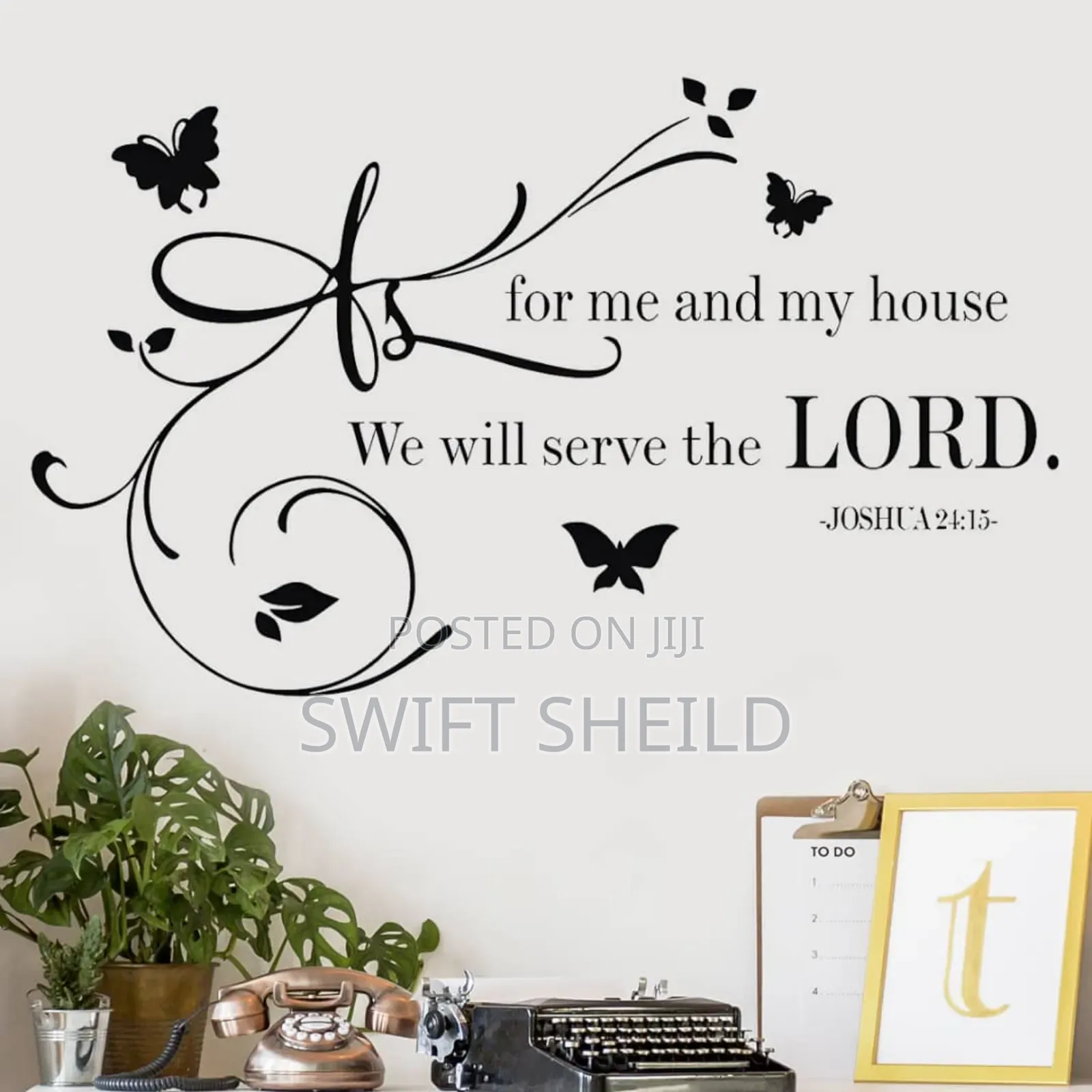 Scriptural Sticker(Josh 24:15)