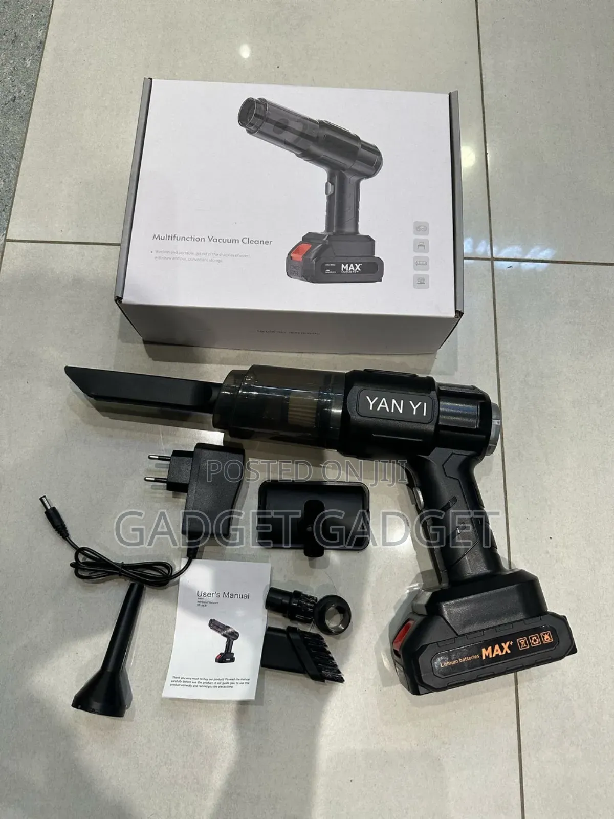 Cordless Vacuum Cleaner For Car (120w)