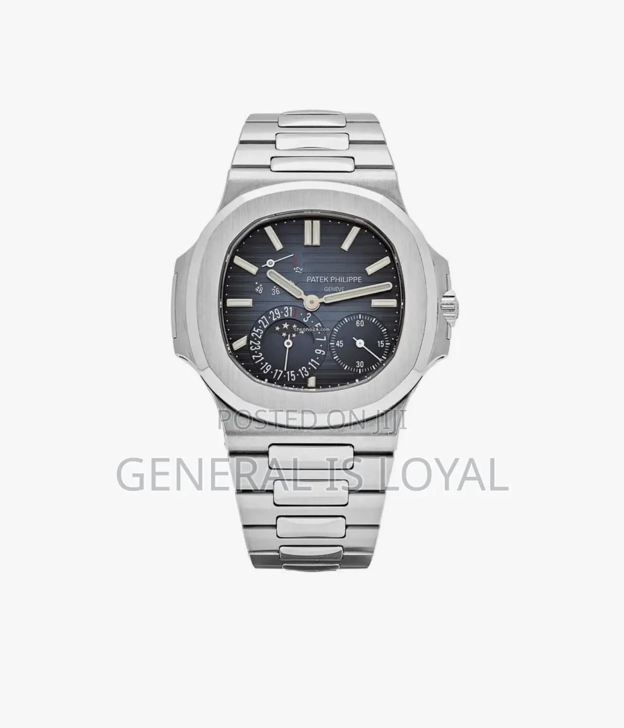 Patek Philippe Nautilus Blue Dial Moon Men Watch