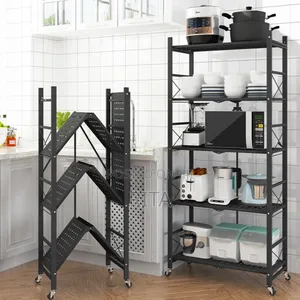 Foldable Metal Kitchen Rack
