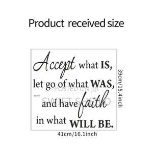 Positive Quote Wall Sticker