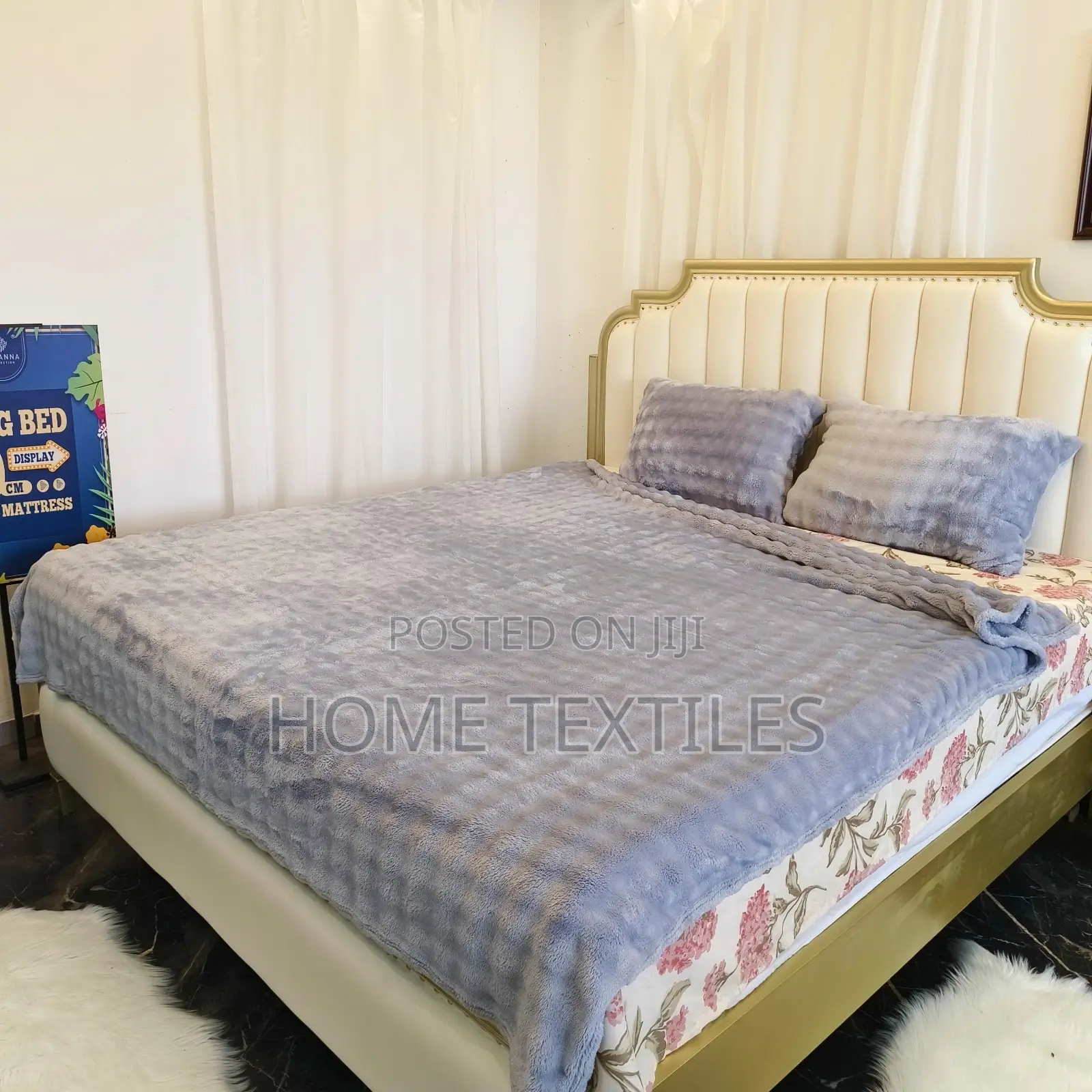 Sherpa Blanket With 2 Pillow Cases
