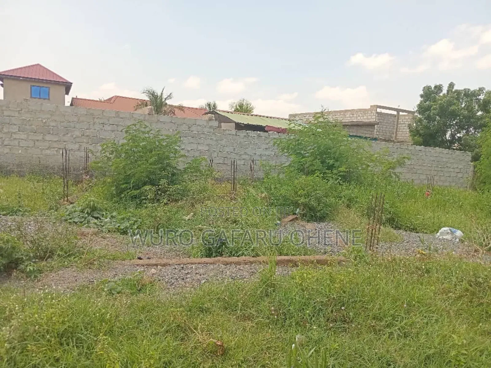 Half Plot With Chamber and Hall Foundation for Sale