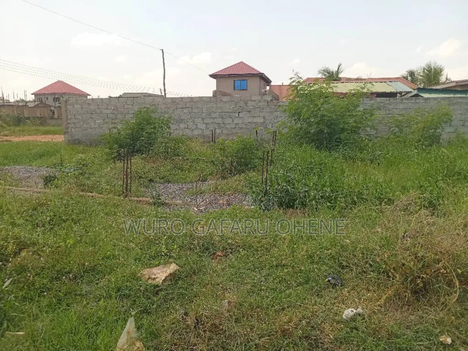 Half Plot With Chamber and Hall Foundation for Sale