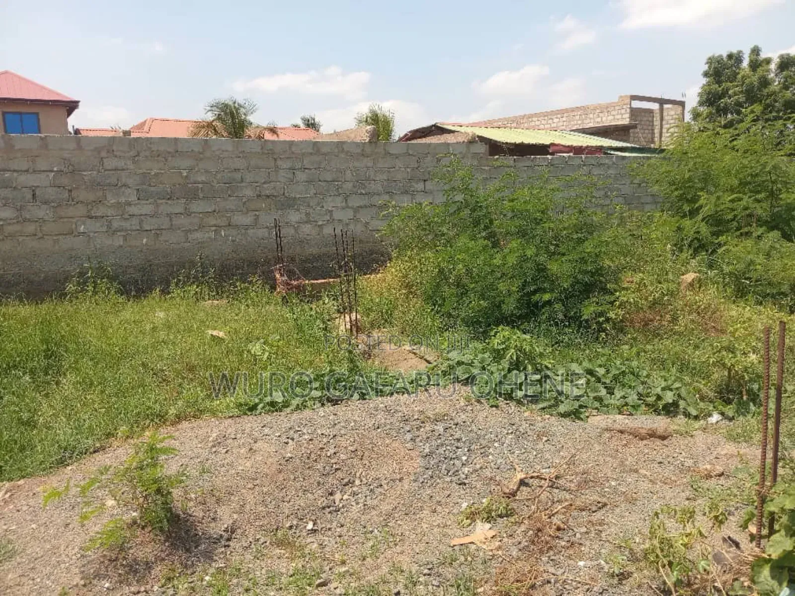 Half Plot With Chamber and Hall Foundation for Sale