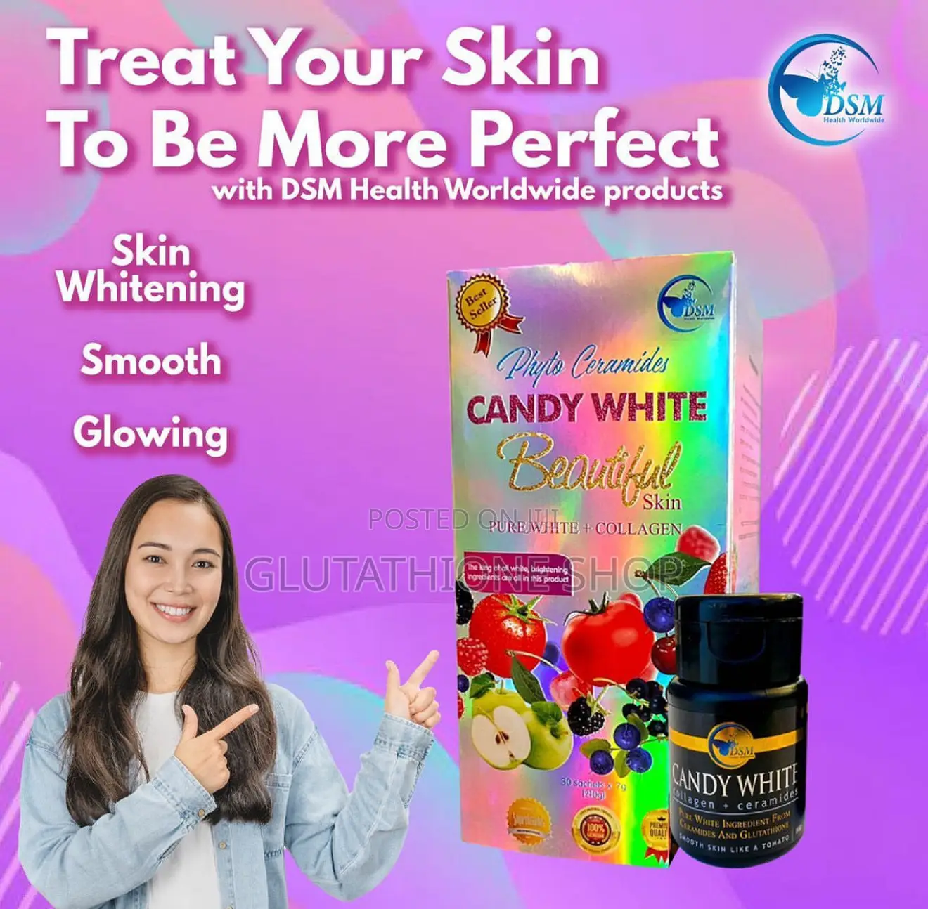 Candy White Phyto Ceramides King of Whitening