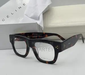 Celine Square Luxury Glasses - Dark Plain Glasses