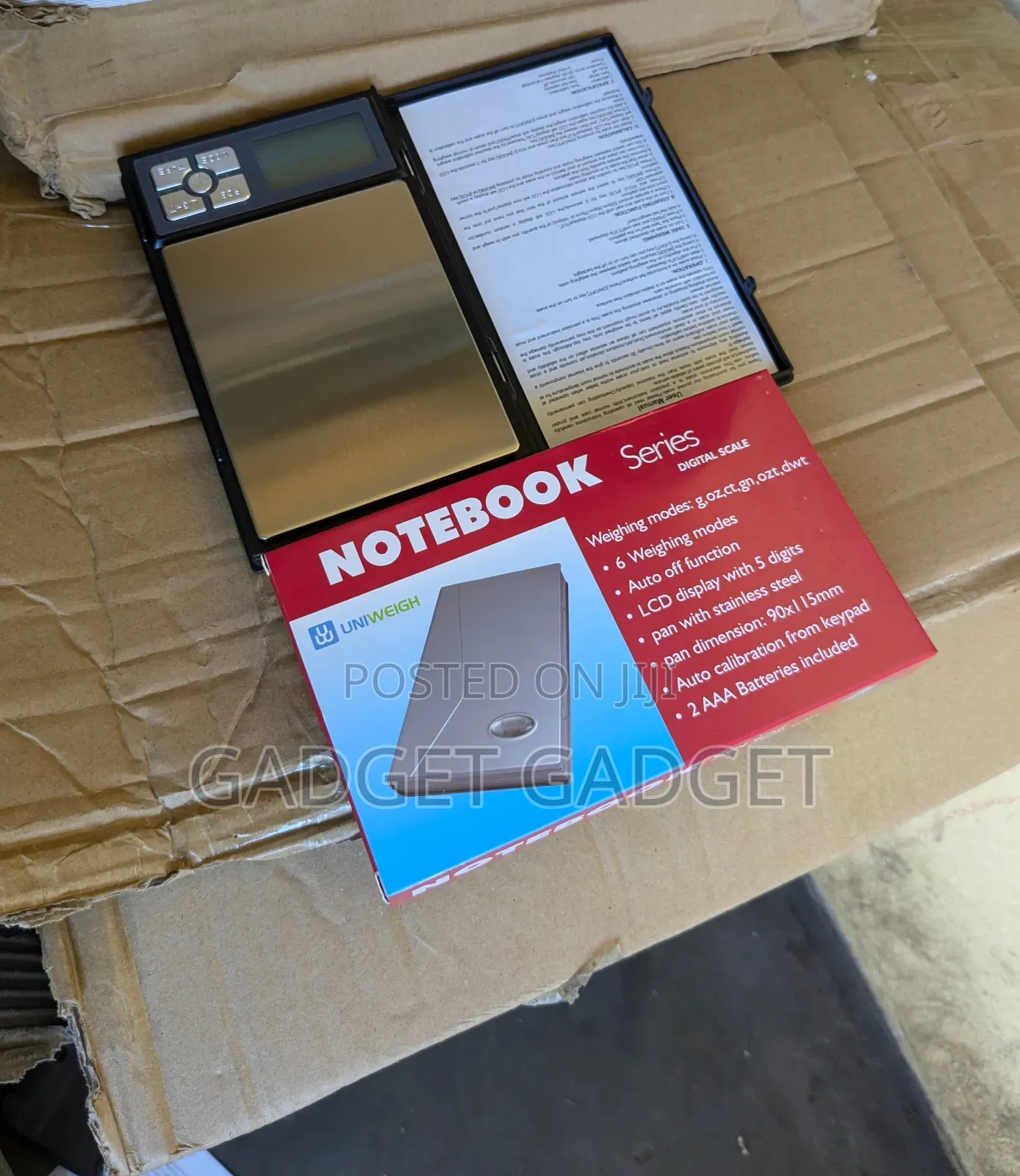 Portable Notebook Scale