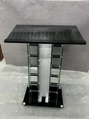 Church Preaching Pulpit Made of Tempered Glass