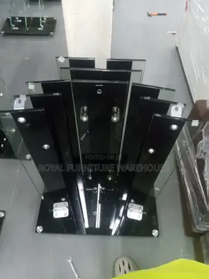 Heavy Tempered Glass Preaching Pulpit Stand for Church
