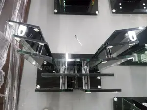 Heavy Tempered Glass Preaching Pulpit Stand for Church