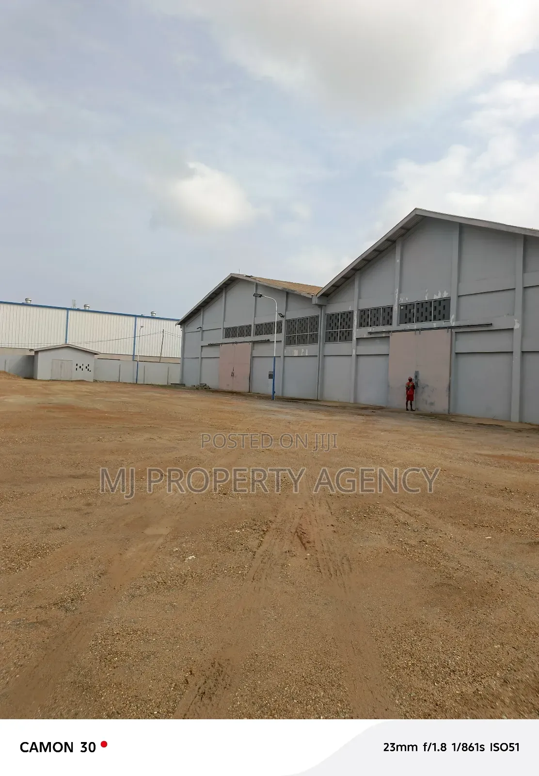 9700 SQM Warehouse With Big Compound at Tema