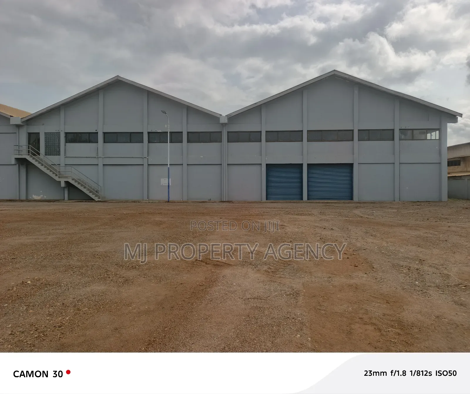 9700 SQM Warehouse With Big Compound at Tema