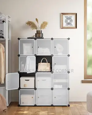 12 Cubes Plastic Wardrobe