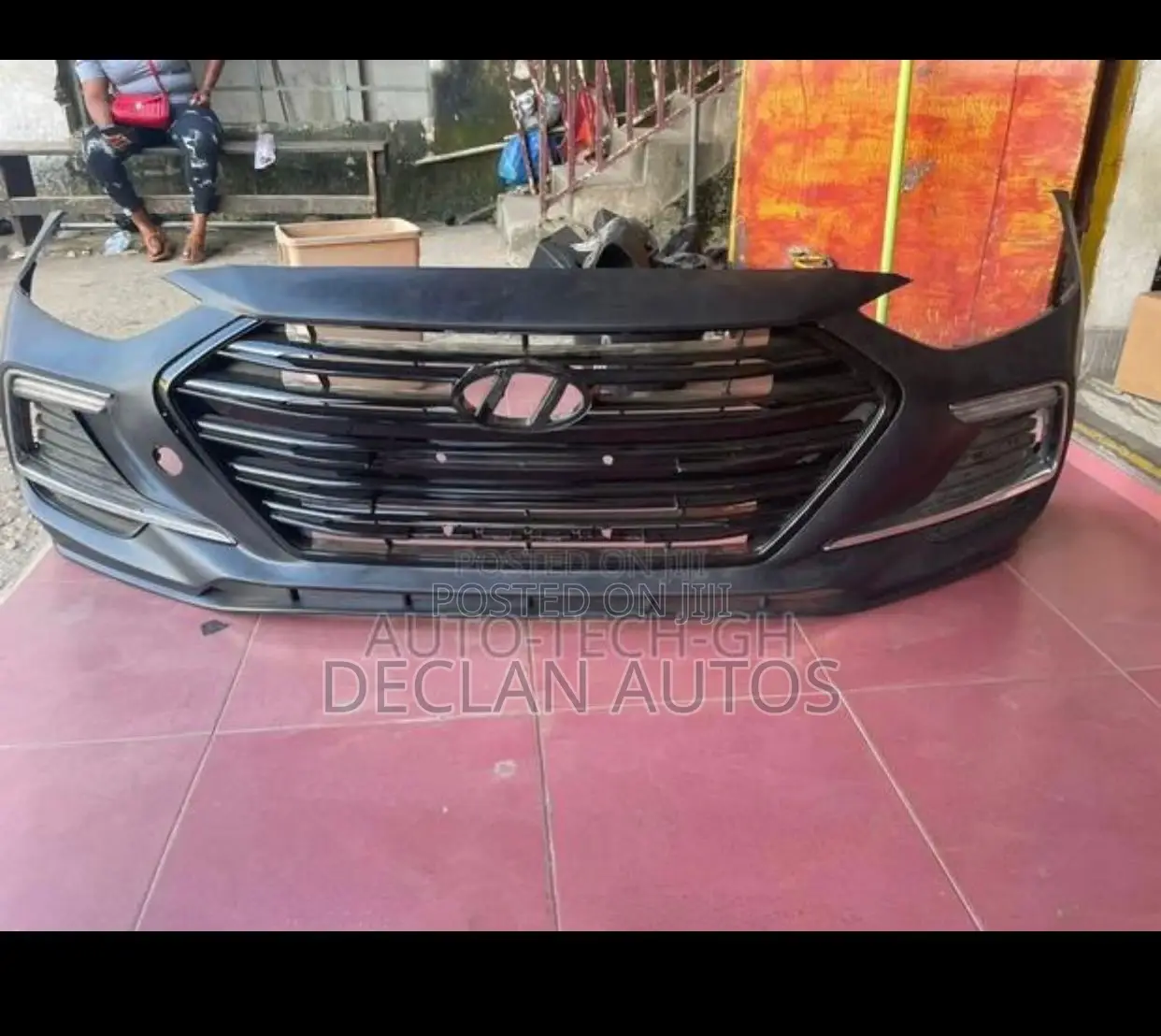 Elantra 2017 Spec Front Bumper