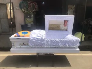 Casket Wrapping , Casket Customization Both Image on Coffin