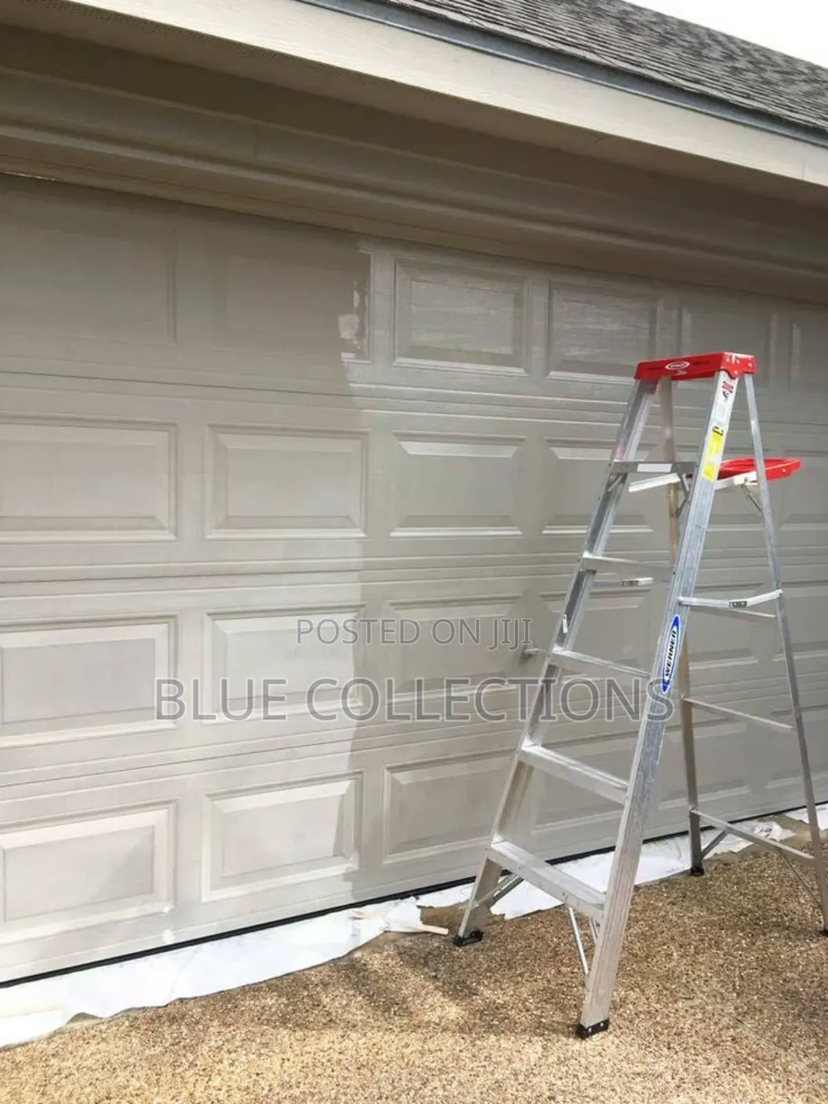 Smart Garage Door With Fanlight