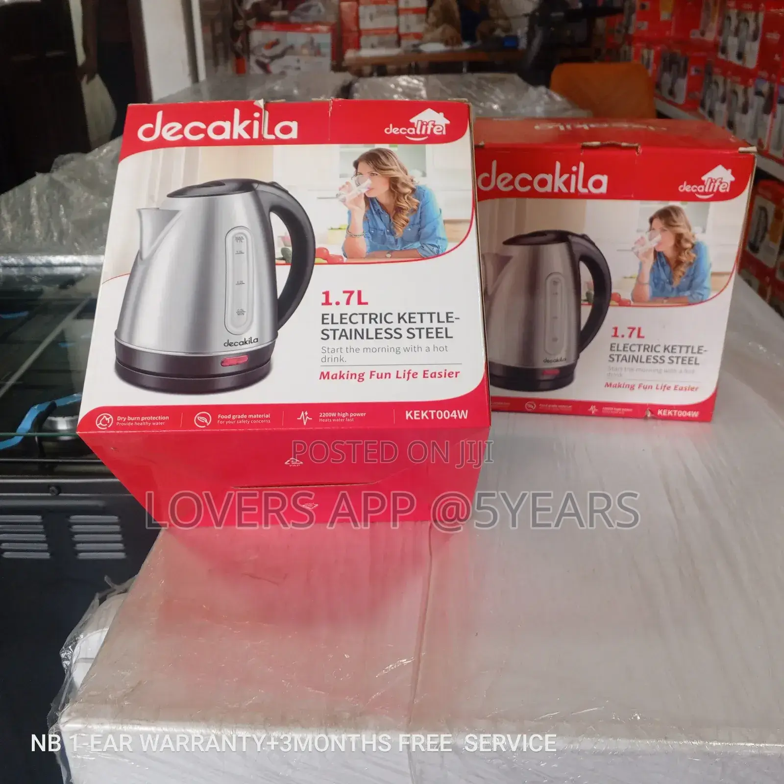 Gentle Use Decakila 1.8l Decakila Kettle