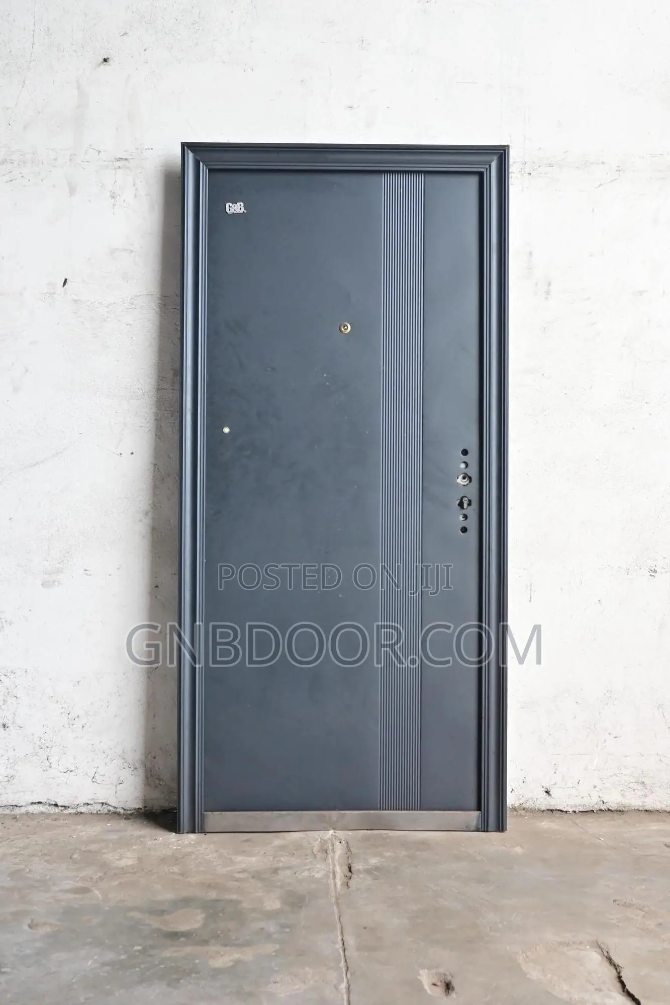 Modern Apartment Door G508 Metal Door Gray Color