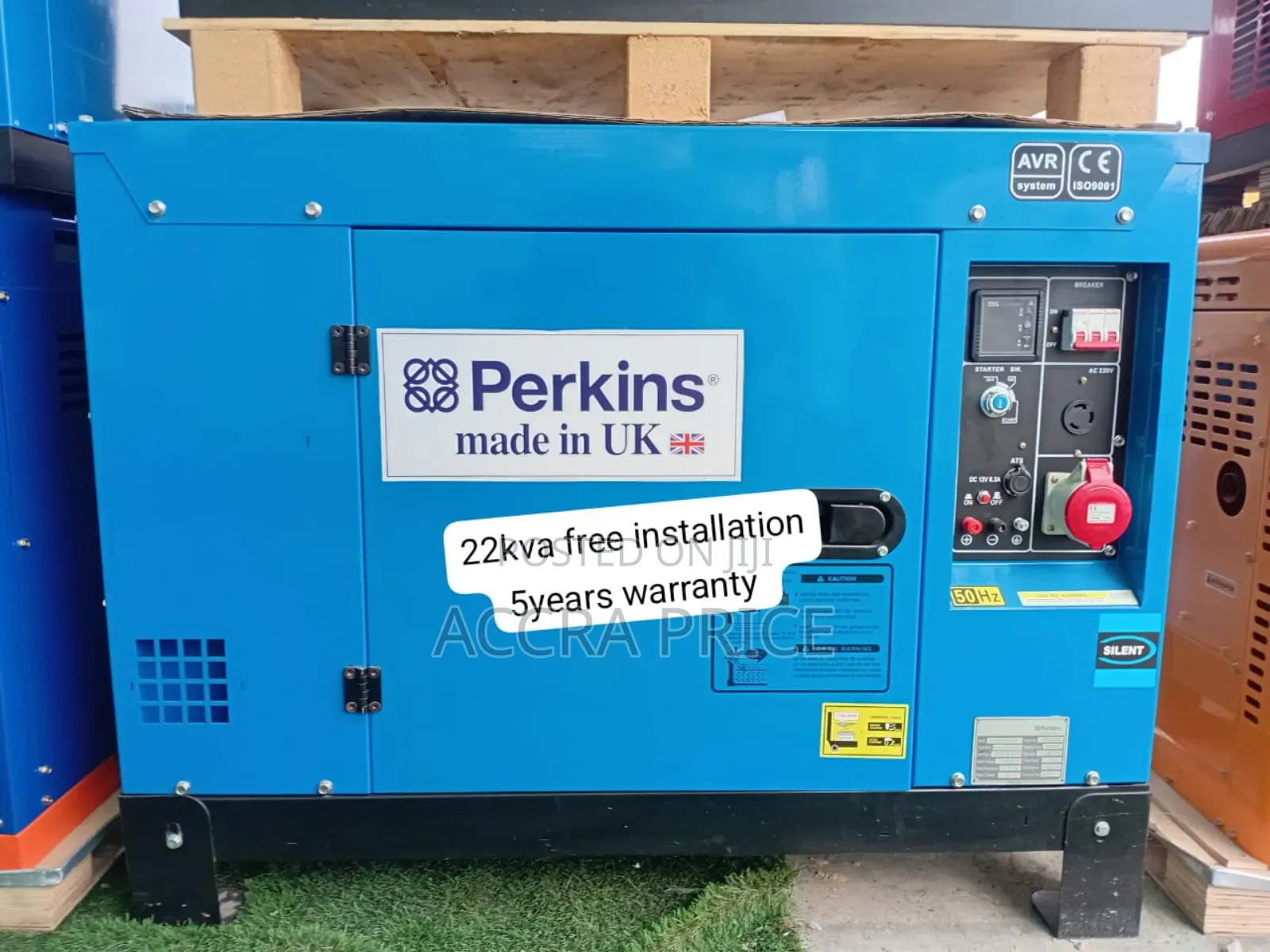 Power Up Your Life With Perkins 22kva Diesel Generator