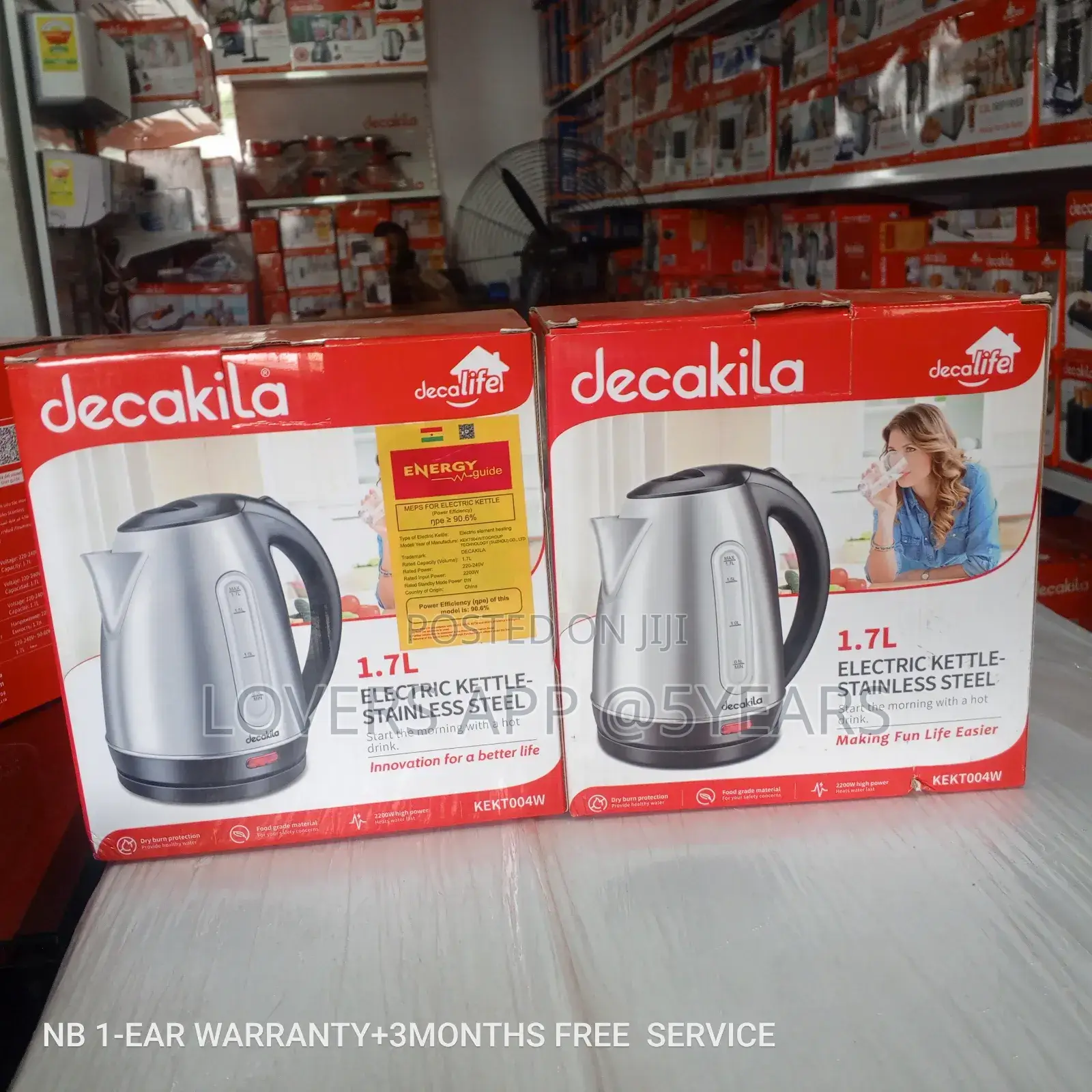 Incredible Decakila 1.7l Decakila Kettle