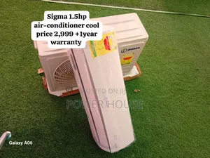 Frost Less With Sigma 1.5hp Air-Conditioner Cool