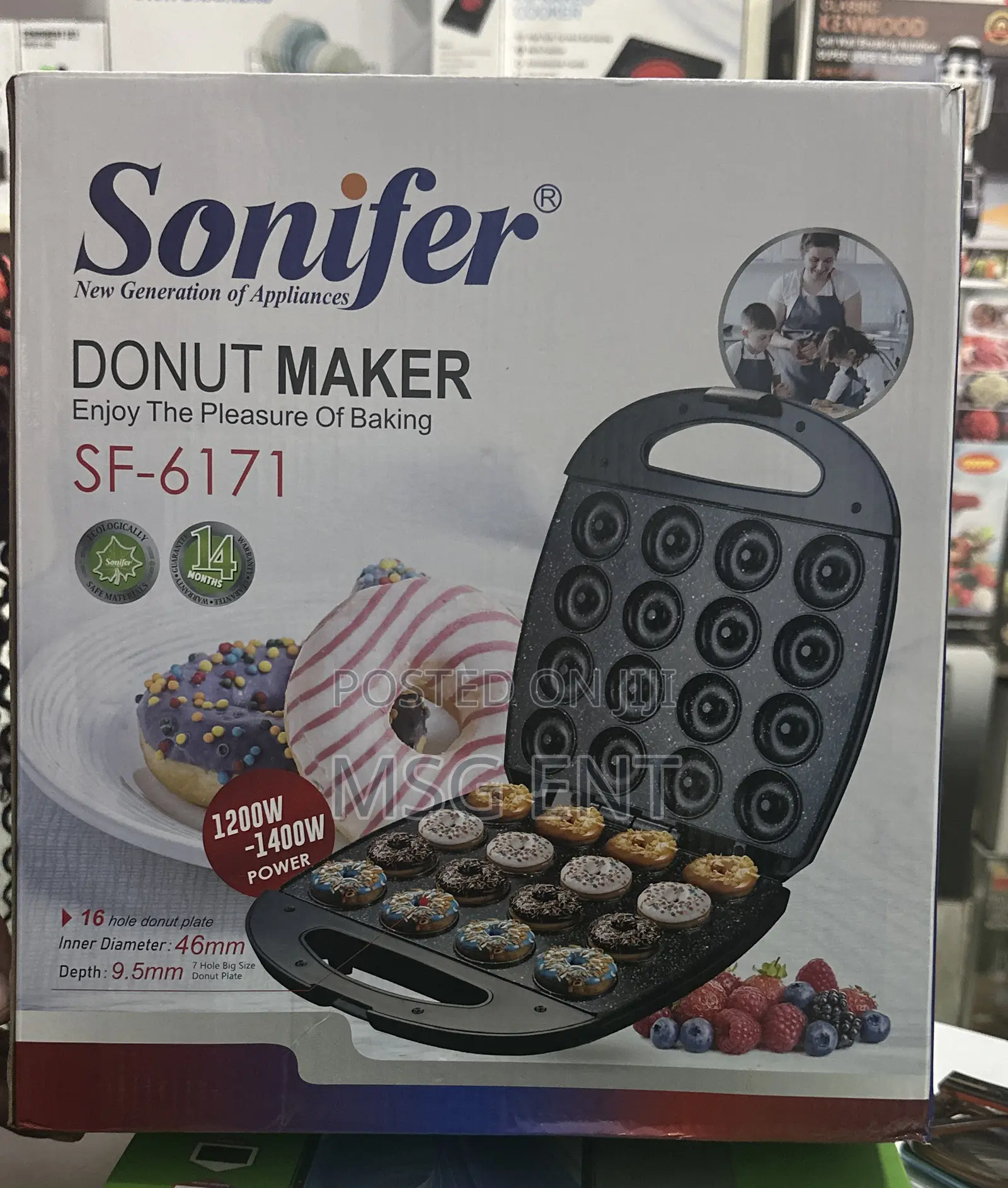 16 Holes Doughnut Maker