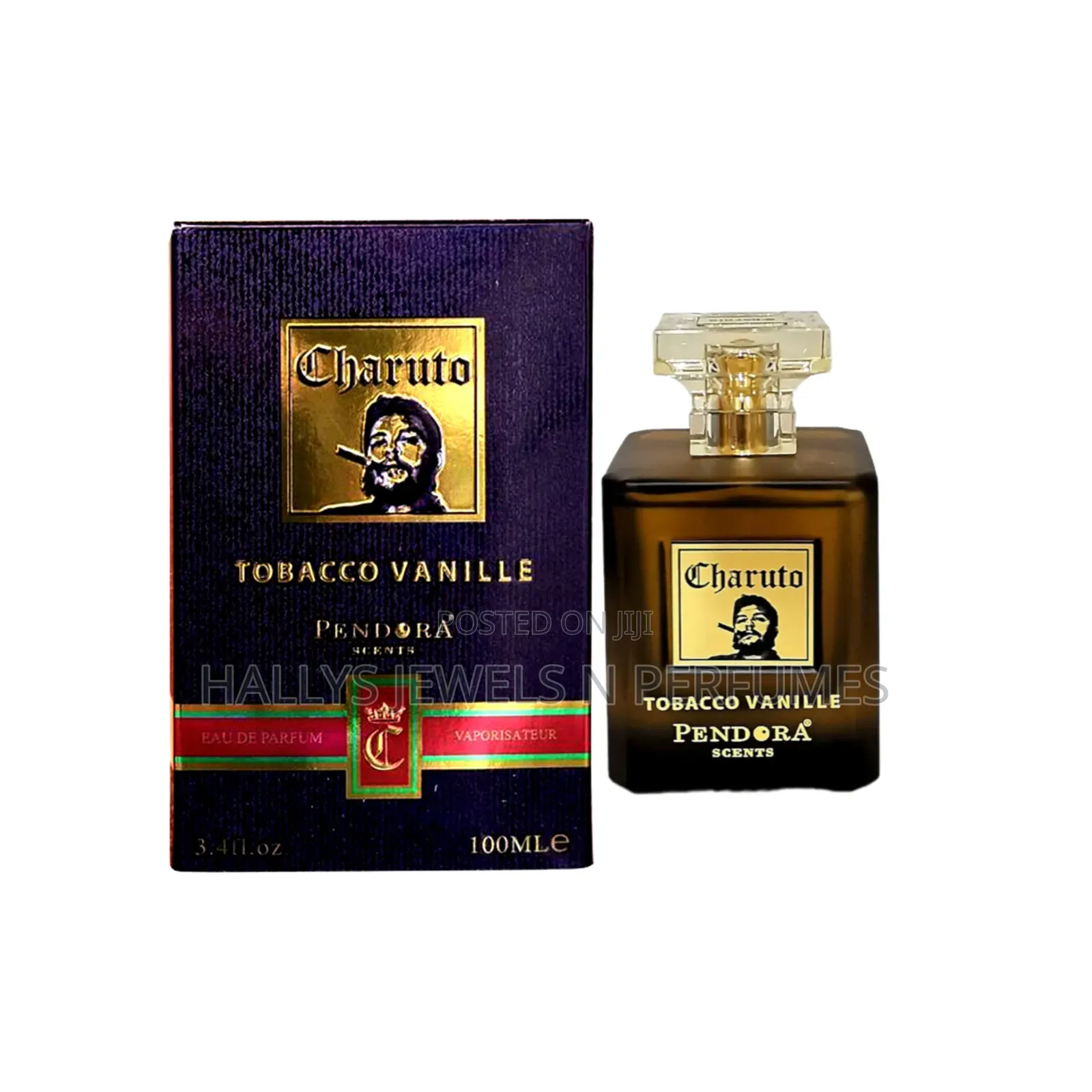 Charuto Tobacco Vanille Perfume by Paris Corner, 100ml