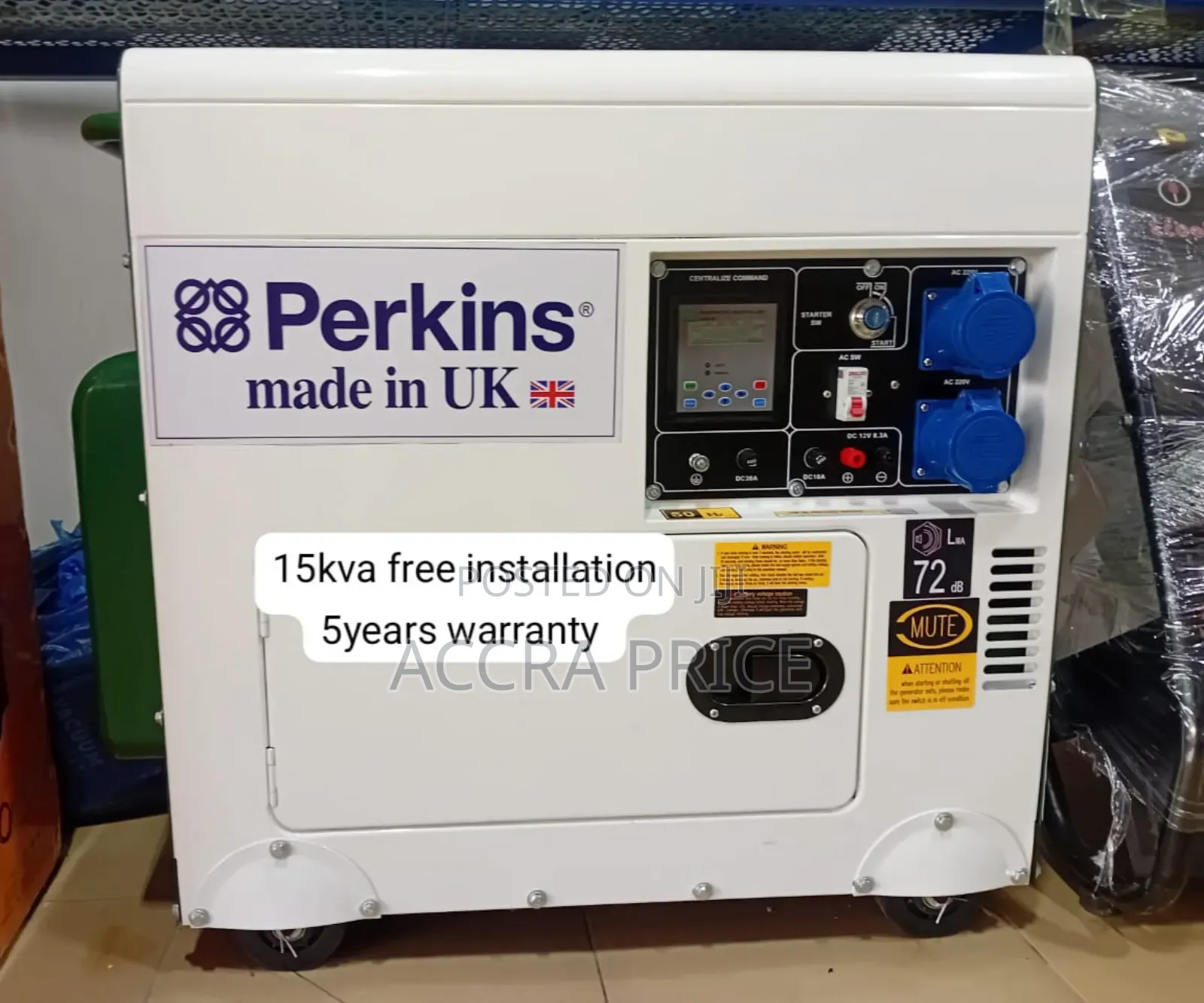 Generator Up Your Life With Perkins 15kva Diesel Generator