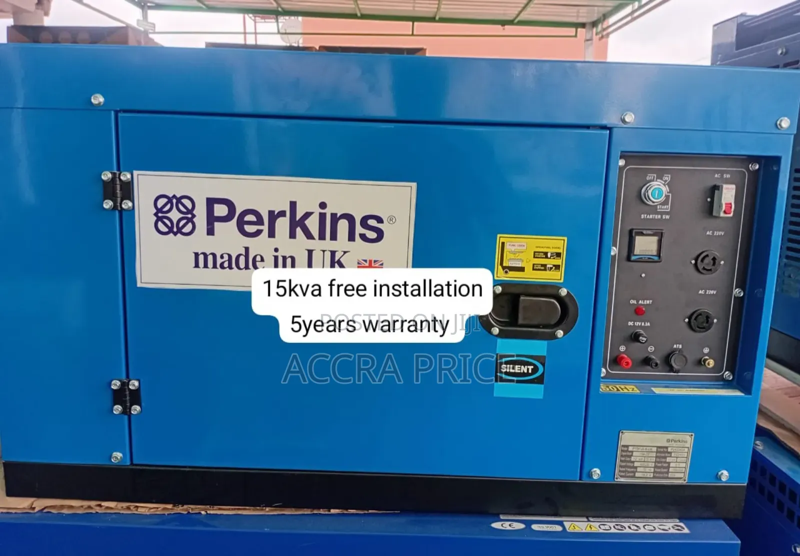 Home Generator Solutions 15kva Diesel Perkins Generator