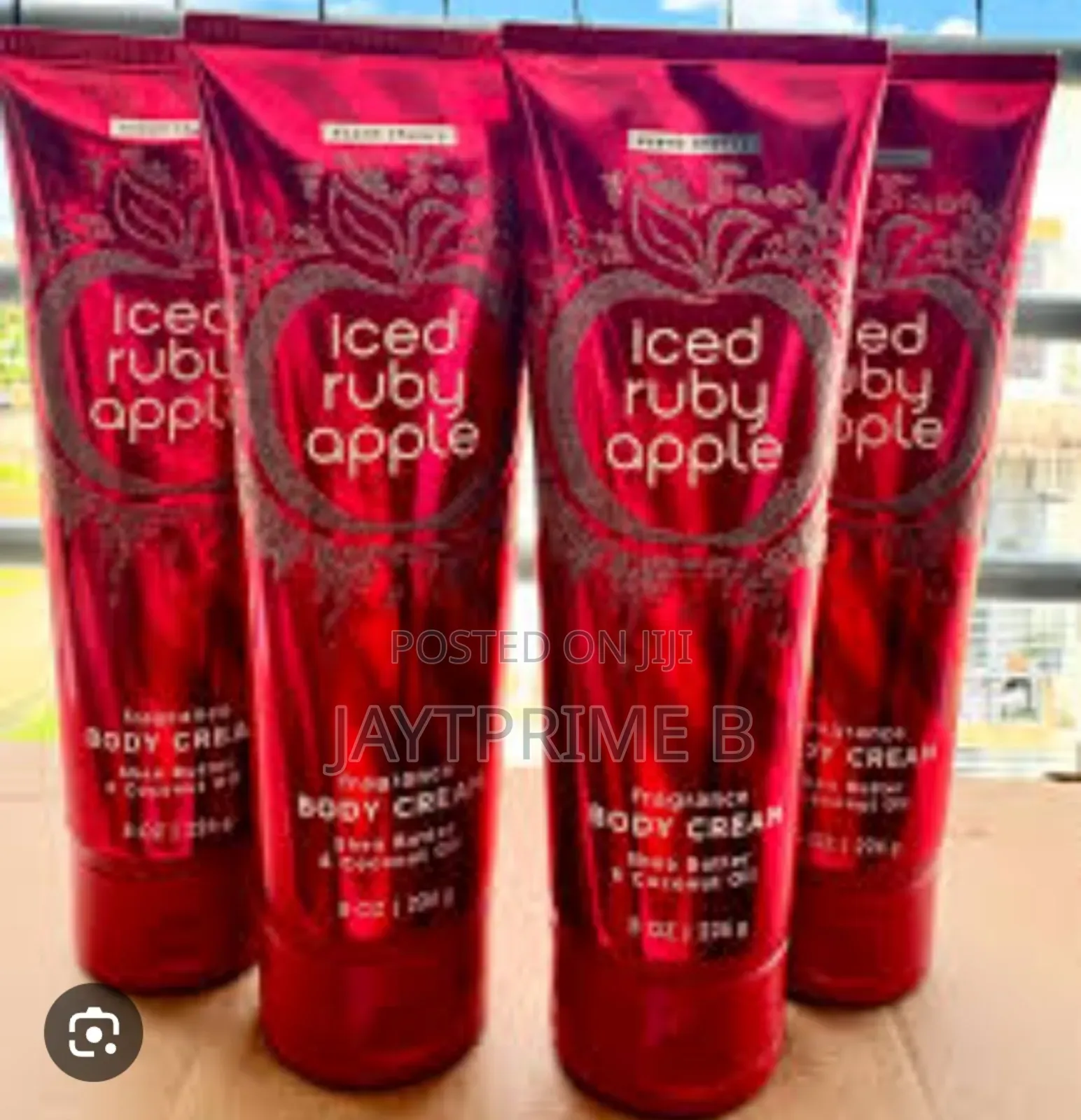 Iced Ruby Apple Luxurious Body Cream W/ Shea Butter
