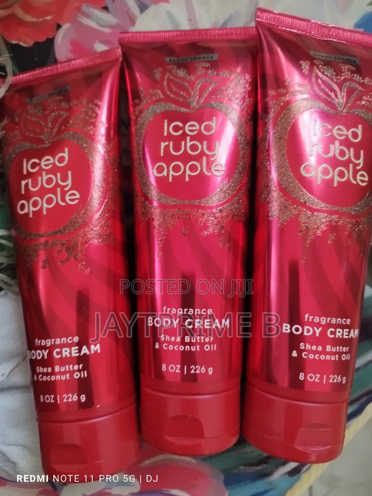 Iced Ruby Apple Luxurious Body Cream W/ Shea Butter