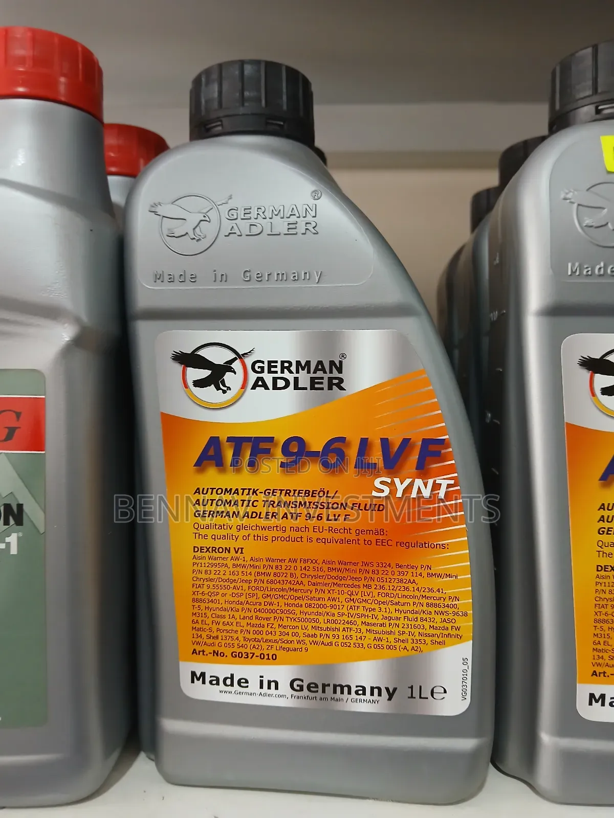 German Adler Atf 9-6 Lv F