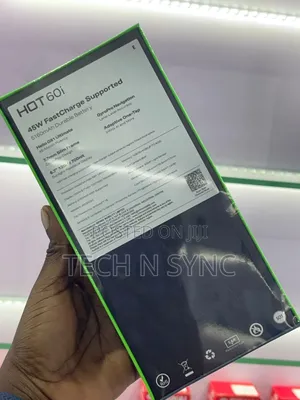 New Infinix Hot 60i 128 GB Black
