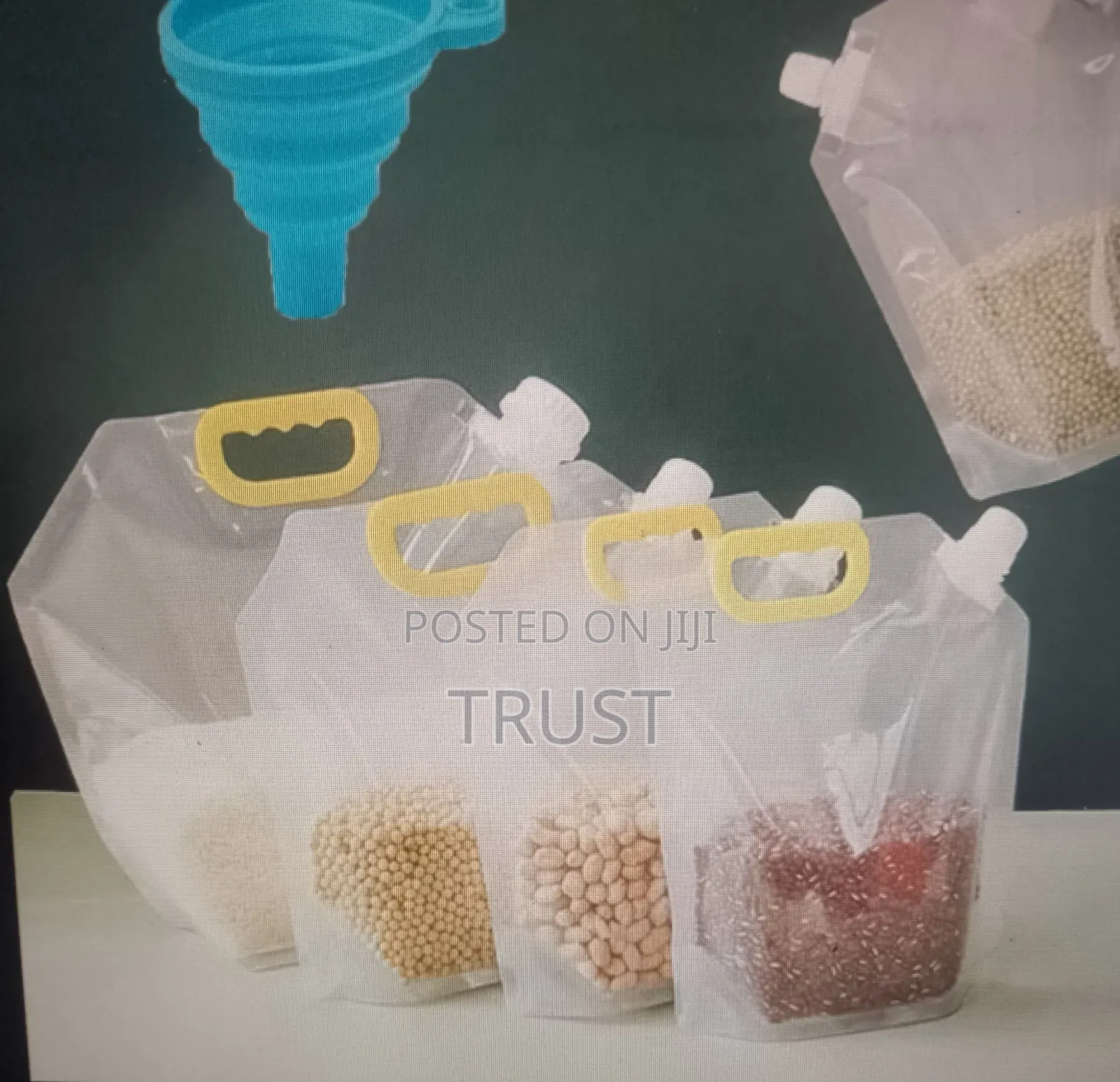 Plastic Clear Spout Pouch 1.5l
