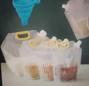 Plastic Clear Spout Pouch 1.5l