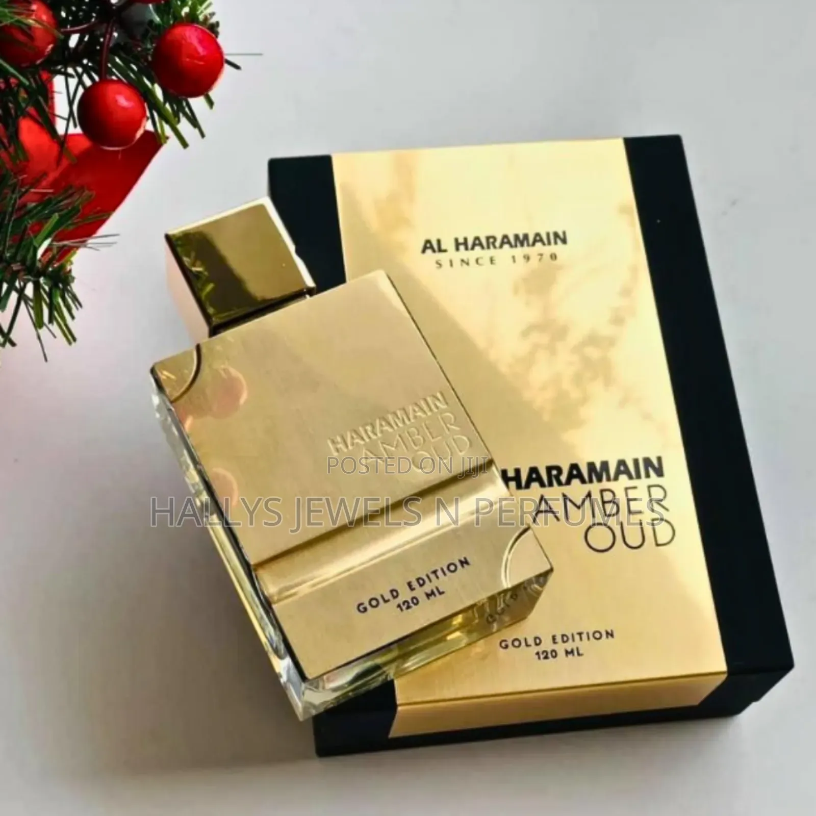 Al Haramain Amber Oud Gold Edition Perfume, 120ml, Men's