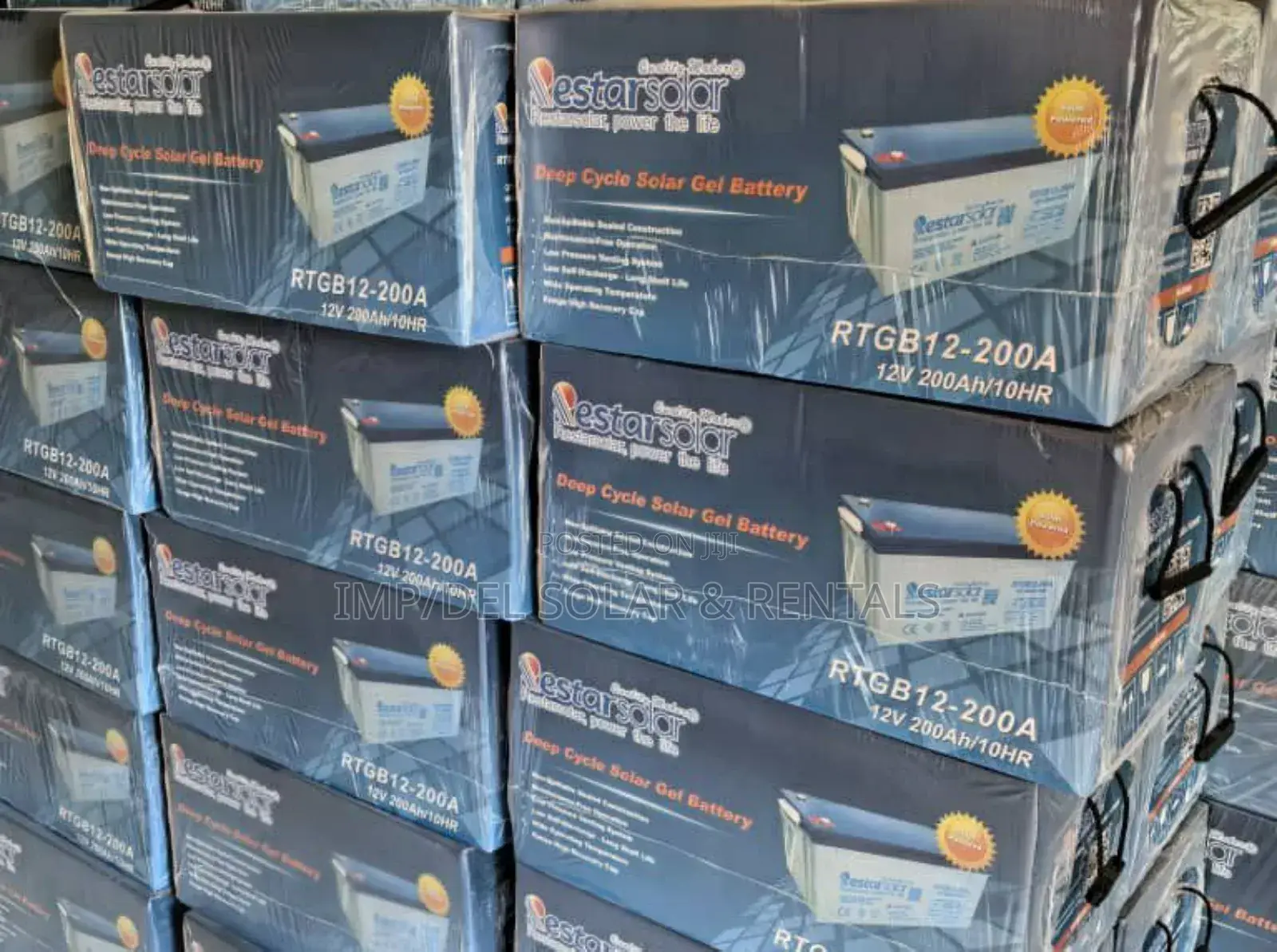 12v 200ah Solar Battery/Gel Battery