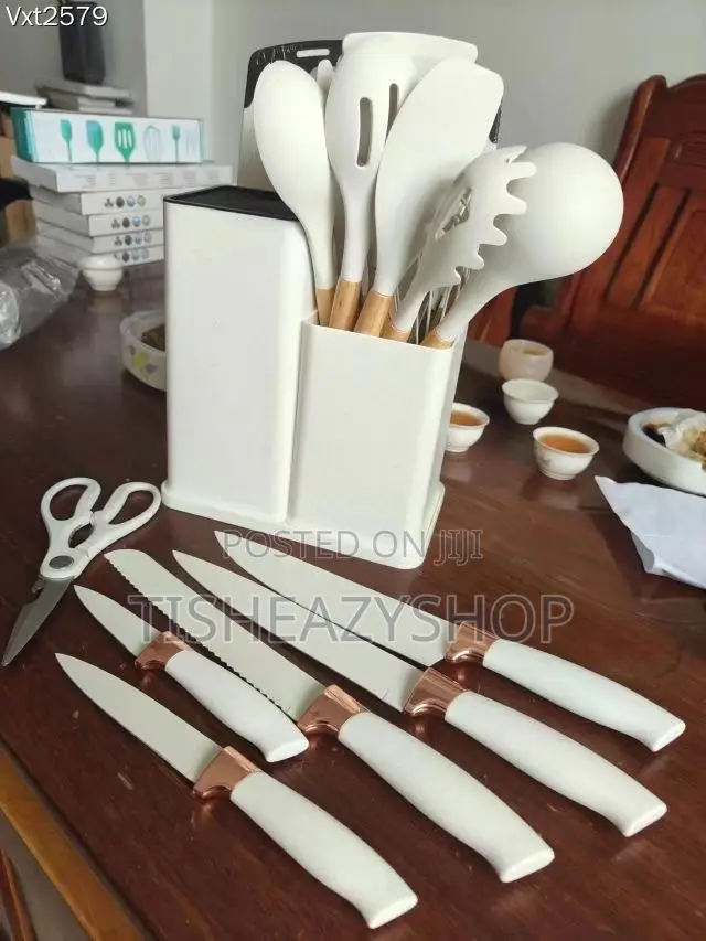 19pcs Silicon Kitchen Spatula