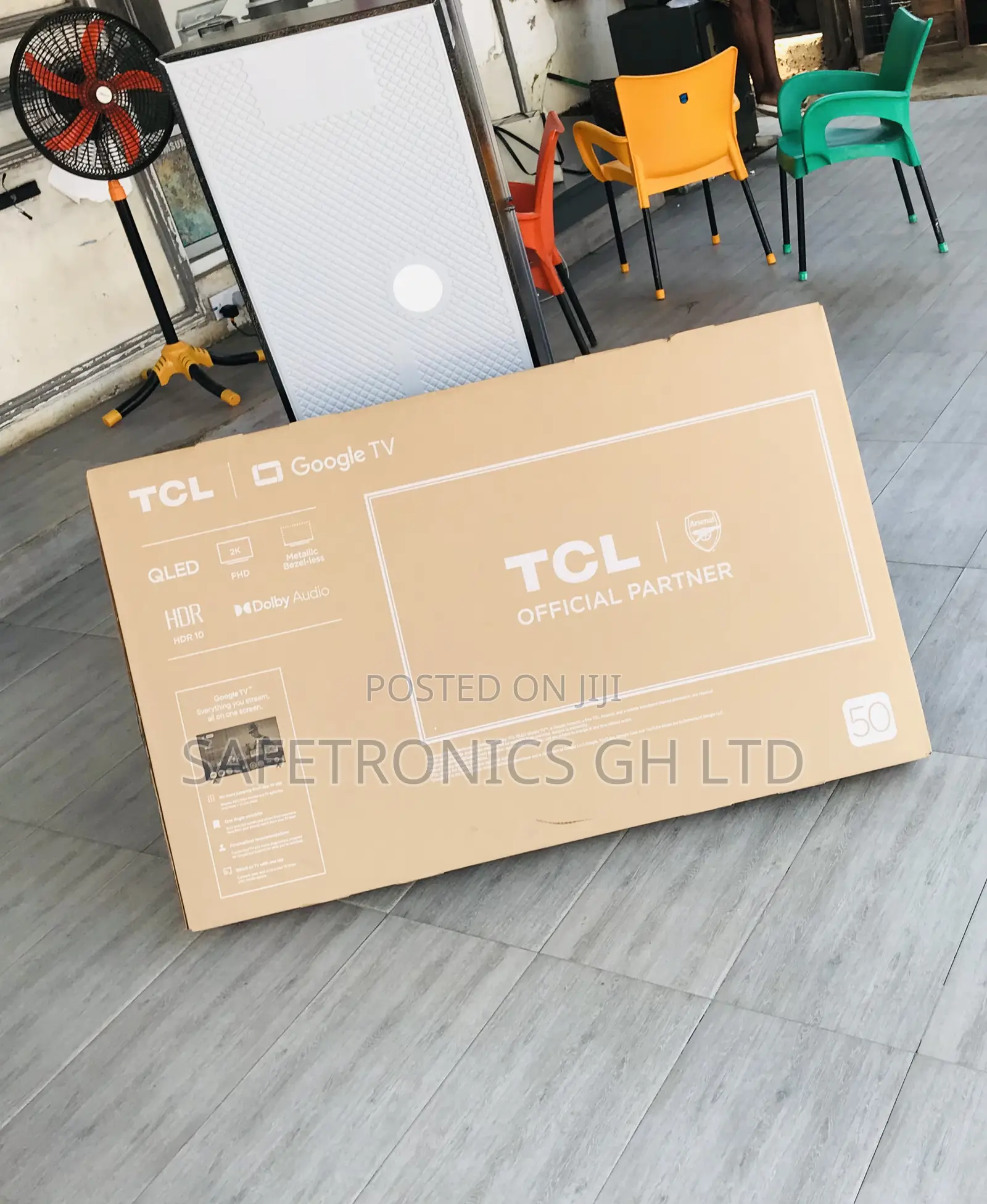 Super Premium Full Hd 50 Inch Qled Android Qs5k TCL Tv