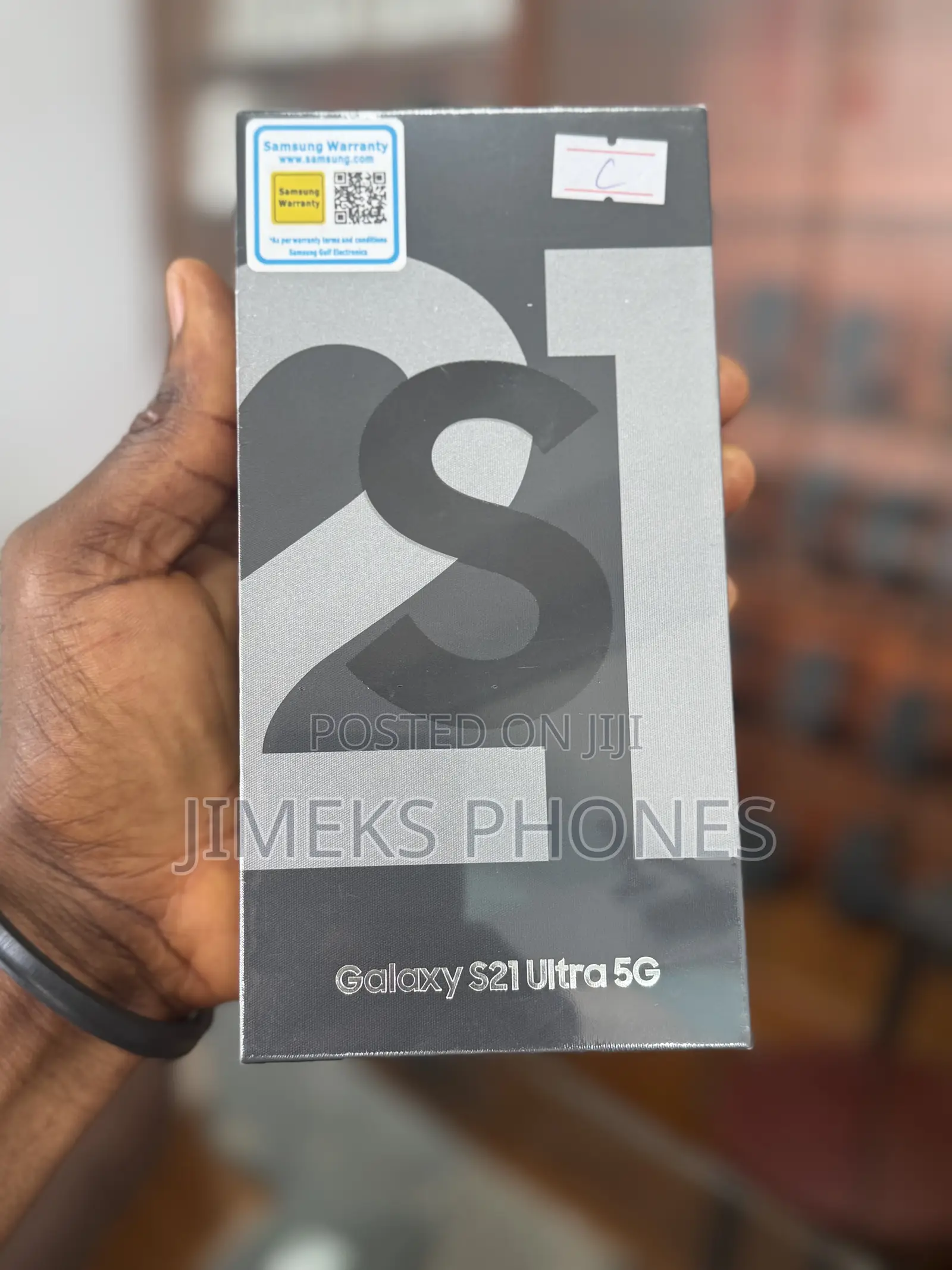 New Samsung Galaxy S21 Ultra 5G 256 GB Black