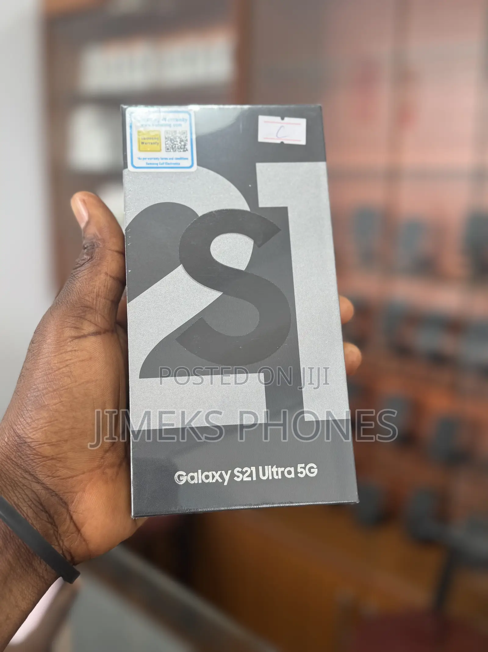 New Samsung Galaxy S21 Ultra 5G 256 GB Black