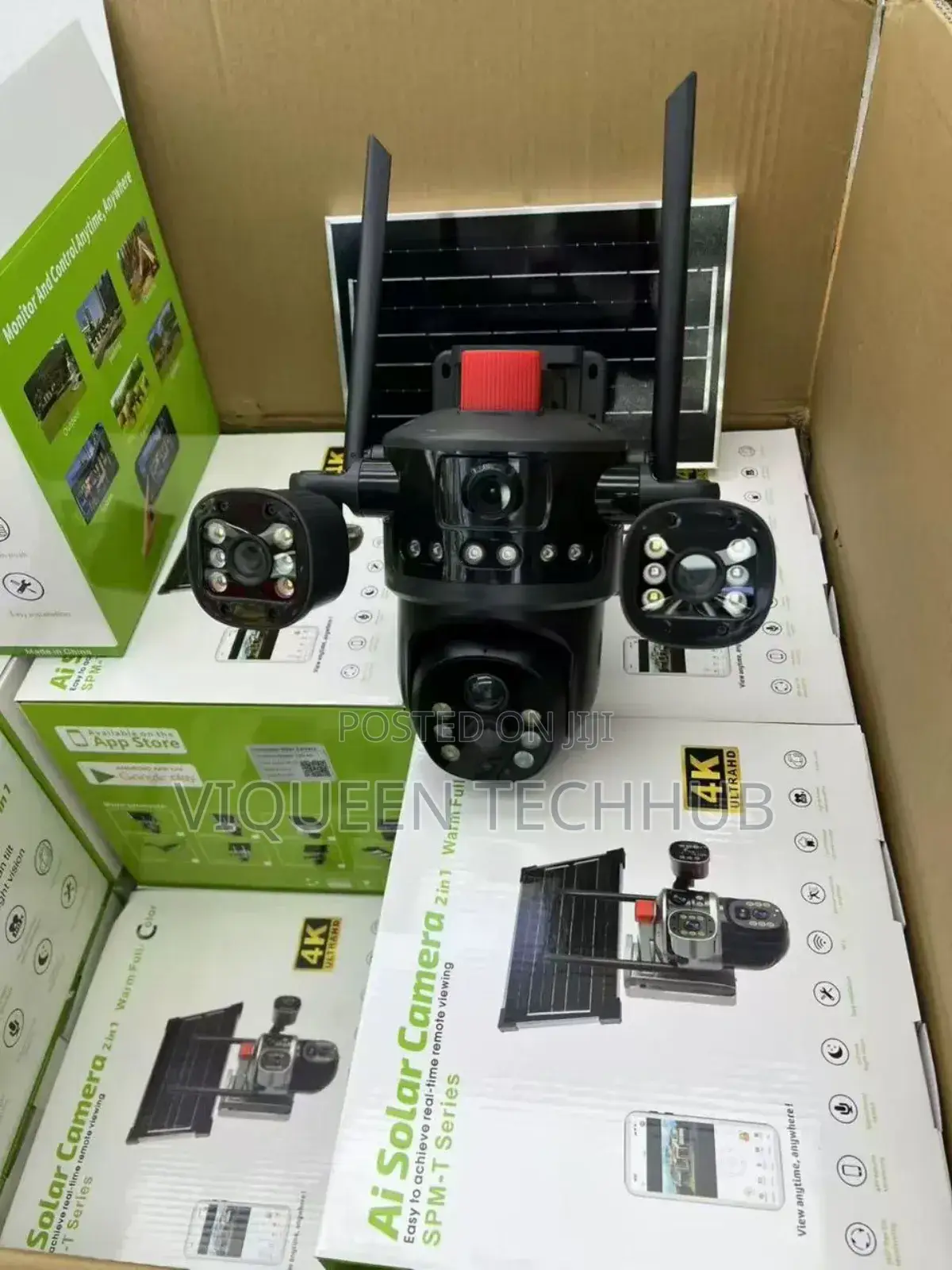 Solar Camera With 4g