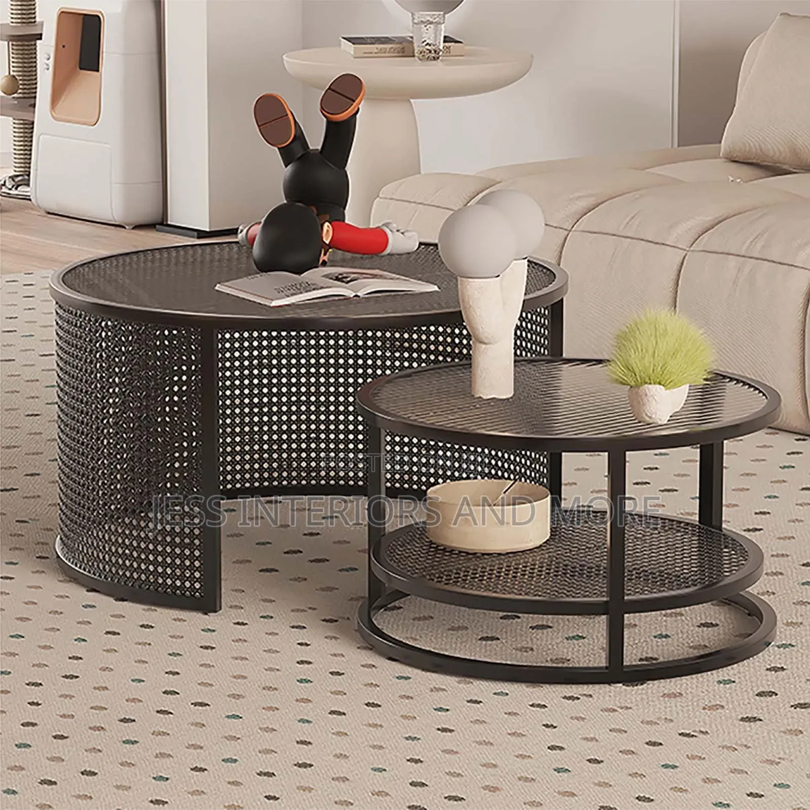 Coffee Table With Storage Shelf